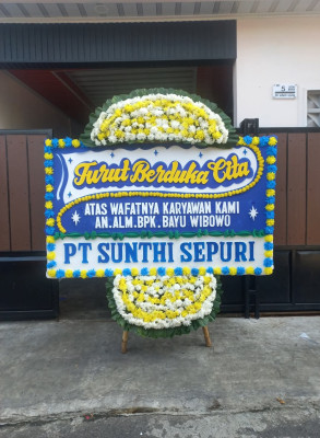 Papan Bunga Duka di Ipilo
