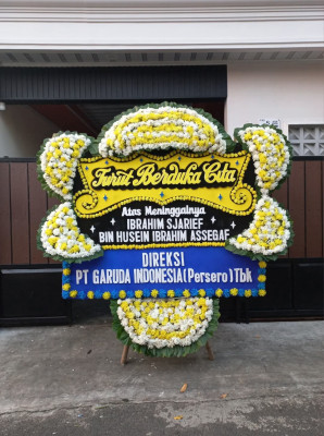 Papan Bunga Duka di Ipilo